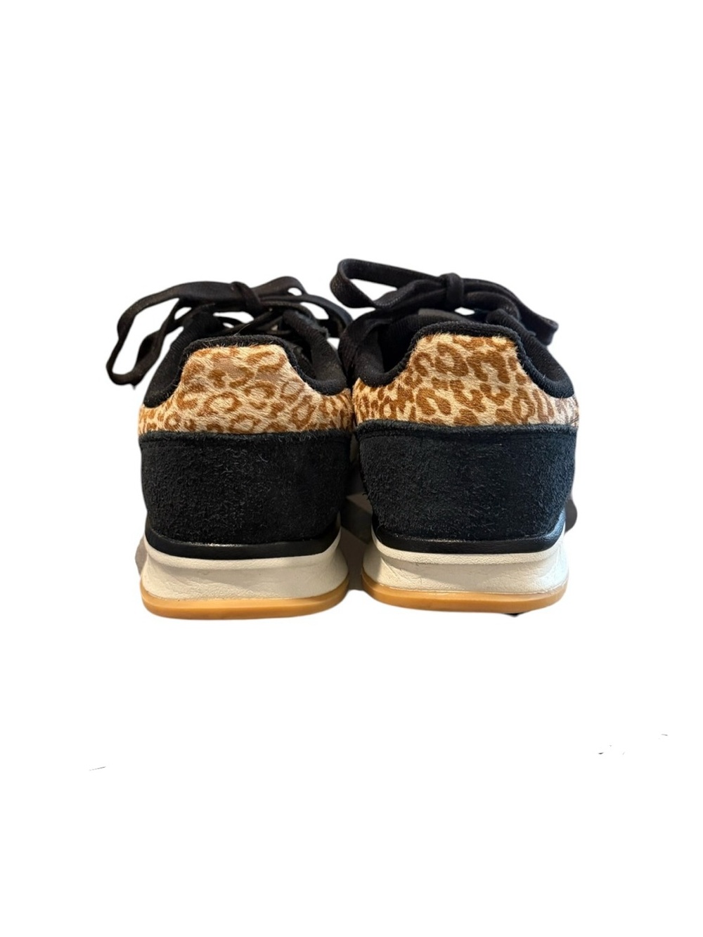 ADIDAS 70’s 2.0 Leopard Black Leather Sneakers Women’s 7.5 (K15790) EUC - Picture 10 of 13
